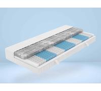 Matelas à Ressorts Ensachés - Premium 7 zones | 80x200 cm | Degré de fermeté 2 | 24 cm Hauteur | Version Deluxe | OEKO-TEX Standard 100