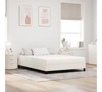 Matelas à ressorts ensachés vidaXL Crème Medium 160x200x20 cm Tissu