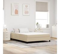 Matelas à ressorts ensachés vidaXL Vert clair et gris moyen 140x190x20 cm Tissu