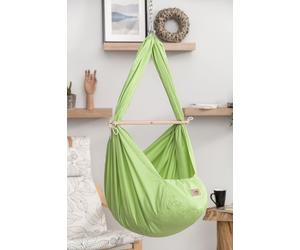 Matelas à suspendre BABY Berceau à ressorts pour un confort de sommeil optimal - lavable - en vert