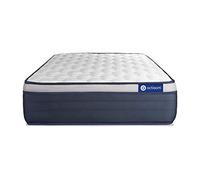 Matelas Actiflex Max 90 x 200 cm Ressorts ensachés et mémoire de Forme - Epaisseur : 26 cm - Confort : Ferme - 7 Zones de Confort