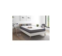Matelas ACTILATEX 160x200cm 2 faces à MÉMOIRE DE FORME+LATEX 3zones de confort