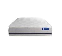 Matelas - ACTISOM - Actiflex Soft - 100x190 cm - Ressorts ensachés - Confort mi-ferme