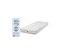 Matelas + Alèse 120x200 x 19 cm Très Ferme + Oreiller Visco - Spécial Sommier électrique - Déhoussable Housse Lavable - Noyau Poli Lattex HR Dernière