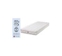 Matelas + Alèse 120x200 x 20 cm Ferme + Oreiller Visco - Déhoussable Housse Lavable - Noyau Poli Lattex HR Dernière Génération - antibactérien -