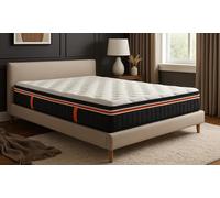 Matelas avec double surmatelas : 200 x 200 cm