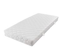 Matelas enfant 160x200 cm vidaxl accueil moelleux soutien ferme epaisseur 17 cm Non specifie zones housse de matelas Blanc G