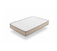 Moonia Matelas Bamboo Fresh Viscosoft Haute Durabilité Anti-acariens 160x200cm Blanc