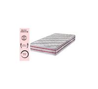 Matelas Bambou 70x190 x 23 cm + Alèse + Oreiller Visco - Très Ferme - Noyau Poli Lattex HR Dernière Génération - Très Respirant