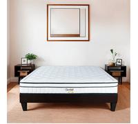 Matelas Bartoldi - Ressorts ensachés + mousse supersoft - 22 cm - 140x190 cm