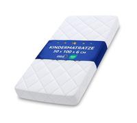 Matelas bebe 50x100 cm pour enfant lit et voyage - Bébé respirant roulé matelas en mousse avec lavable housse 50 x 100 Oeko-Tex