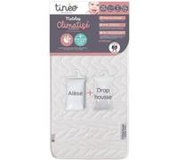 Matelas bebe 60x120 cm tineo soutien moelleux 1 zones alese(s) drap-housse housse de matelas Neutre G