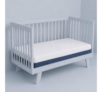 Matelas Bébé - Babysom Coolmax - Aspect Respirant Et Absorbant - Déhoussable - Certifié Oeko-tex Bleu 70X140