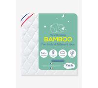 Matelas bébé Bamboo non traité déhoussable blanc 60X120