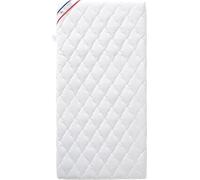 Matelas Bébé Climatisé, 60x120x10 cm, Réversible, Déhoussable, Anti Acarien, Fabrication Française
