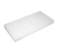 Matelas Bébé Déhoussable Double Face Naturaform Blanc 70X140
