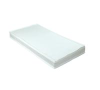 Matelas Bébé Latex Cocos - Matelas Bébé 60x120 Hauteur 10 cm - Respirant, OEKO-TEX® Classe 1, Antibactérien, Anti-acariens, Orthopédique