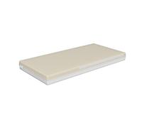 MINEA - Matelas BOUT'CHOU Bébé 70x140 cm - Mousse Haute Densité Blanc G