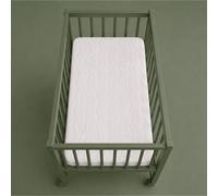 Matelas Berceau Bamboo Forme Rectangulaire Blanc 40X90
