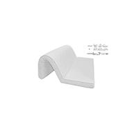 Matelas BZ 140x200 Mousse Poli Lattex Indéformable Tissu Strech très résistant - Hauteur 15 cm - Soutien Très Ferme - Orthopédique TECHNO15