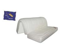 Matelas BZ 140x200 Mousse Poli Lattex Indéformable Tissu Strech très résistant - Hauteur 15 cm - Soutien Ferme + Protège Matelas OFFERT 140x200 TECHNO15 King of Dreams G