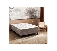 Matelas capitonné Epeda ressorts ensachés, cachemire et soie Le Majestueux 70x190 cm