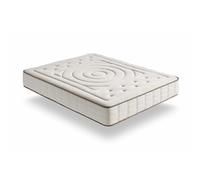 Moonia Matelas Cashmere Premier Gel Mémoire de forme Hauteur ±27 cm 140x200 cm Blanc