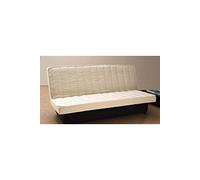 Matelas Clic Clac 120x190 Mousse Poli Lattex Indéformable Tissu Strech très résistant - Hauteur 15 cm - Soutien Ferme + Protège Matelas et Oreiller à