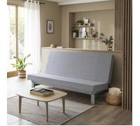 Matelas clic-clac mousse 13 cm Le Fameux 130x190 - Gris - Fabriqué en France - Terre de Nuit