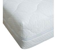 Matelas climatisé 160 x 70 x 10 cm - COUPEY - Beige - Polyester
