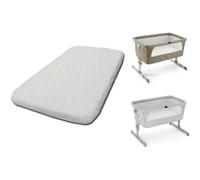 Matelas Cododo 83 X 50 Cm Épaisseur Confort 6 Cm Hypoallergénique & Respirant Matelas Bébé Berceau Chicco Next2me Next To Me [L122] Multicolore