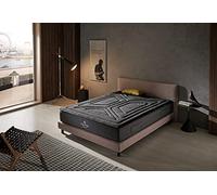 Matelas Dame Nuit 140x200 cm - Soutien Ferme - Ressorts Ensachés Deep Spring & Mémoire de Forme HR - 25cm d'Epaisseur- Zones de Confort profilée - Soutien Morphologique Évolutif - Fermeté Progressive