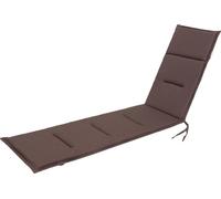 Matelas de bain de soleil "ALICANTE" - 182x42cm - imperméable, réversible, housse amovible, pour le jardin | Pillowprim