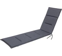 Matelas de bain de soleil "ALICANTE" - 182x42cm - imperméable, réversible, housse amovible, pour le jardin | Pillowprim