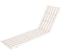 Matelas de bain de soleil "ALICANTE" - 182x42cm - imperméable, réversible, housse amovible, pour le jardin | Pillowprim