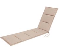 Matelas de bain de soleil "ALICANTE" - 182x42cm - imperméable, réversible, housse amovible, pour le jardin | Pillowprim