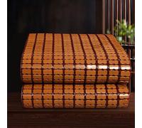 Matelas de couchage rafraîchissant, tapis de lit en bambou, matelas pliable et respirant en bambou carbonisé pour la maison, la chambre à coucher et le canapé, climatisation