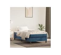 Vidaxl Matelas Ressorts 80x200 Bleu
