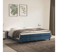 Matelas de lit à ressorts ensachés Gris Foncé 140x190x20 cm vidaXL
