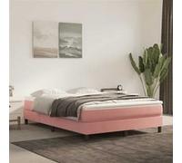 vidaXL Matelas de lit à Ressorts ensachés fermeté Moyenne Rose 140x210x20 cm Velours, Matelas, Matelas de lit, Matelas à sommier tapissier