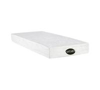 Matelas de relaxation 70 x 190 cm mousse à mémoire de forme et coutil bambou ép.20cm - PARURE de NATUREA