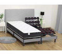 Matelas de relaxation 70 x 190 cm ressorts ensachés et mémoire de forme ép.24cm - PAROX II de YSMÉE