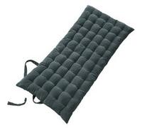 Matelas de Sol 60x120cm Velours de Coton Capitonné Coloris Ardoise - HARRIS - ALTOBUY Bleu G