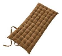 Matelas de Sol 60x120cm Velours de Coton Capitonné Coloris Camel - HARRIS - ALTOBUY Marron G