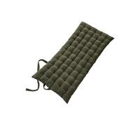 Matelas de Sol 60x120cm Velours de Coton Capitonné Coloris Thym - HARRIS -