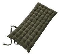 Matelas de Sol 60x120cm Velours de Coton Capitonné Coloris Thym - HARRIS - ALTOBUY Vert G