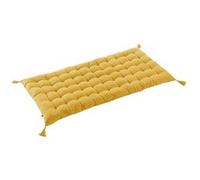 AltoBuy Sophie - Matelas de Sol avec Pompons 60x120cm Coton Coloris Safran