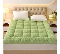Matelas de sol épais, futon portable enroulable, lit d'appoint pliable, matelas de voyage respirant pour camping, facile à ranger, lit simple/double/grand lit/canapé