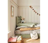 Matelas de sol imprimé avec poignées vert sauge TU