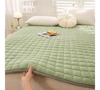 Matelas de sol japonais portable - Futon en flanelle doux et respirant - Alèse épaisse enroulable pour un pliage et un voyage faciles - Tapis de couchage confortable pour la maison et l'extérieur